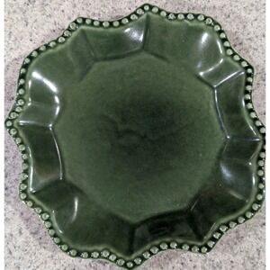 California‎ Pantry Classic Ceramics 6" Square Green Plate
